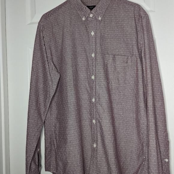 J. Crew Oxford Men's Size L slim fit button down - Picture 1 of 6